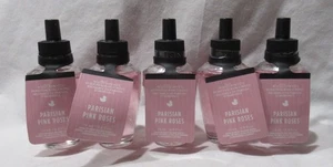 White Barn Bath & Body Works Wallflower Refill Bulb Set of 5 PARISIAN PINK ROSES - Picture 1 of 5