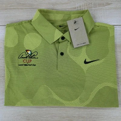 Nueva Camisa Polo Para Hombre L Laurel Valley Golf Club Palmer Nike Dri-Fit ADV Tour Foto 1 de 4