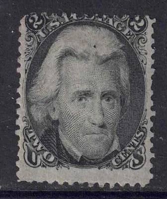 US Scott 73 2c Jackson “Black Jack” of 1863 MNG cm18 - Image 1 of 2