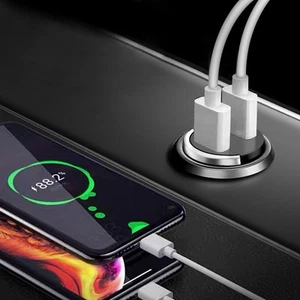 Chargeur Voiture USB Travel Friendly 100W Double Port pour Charge Rapide T??l??p - Photo 1 sur 12