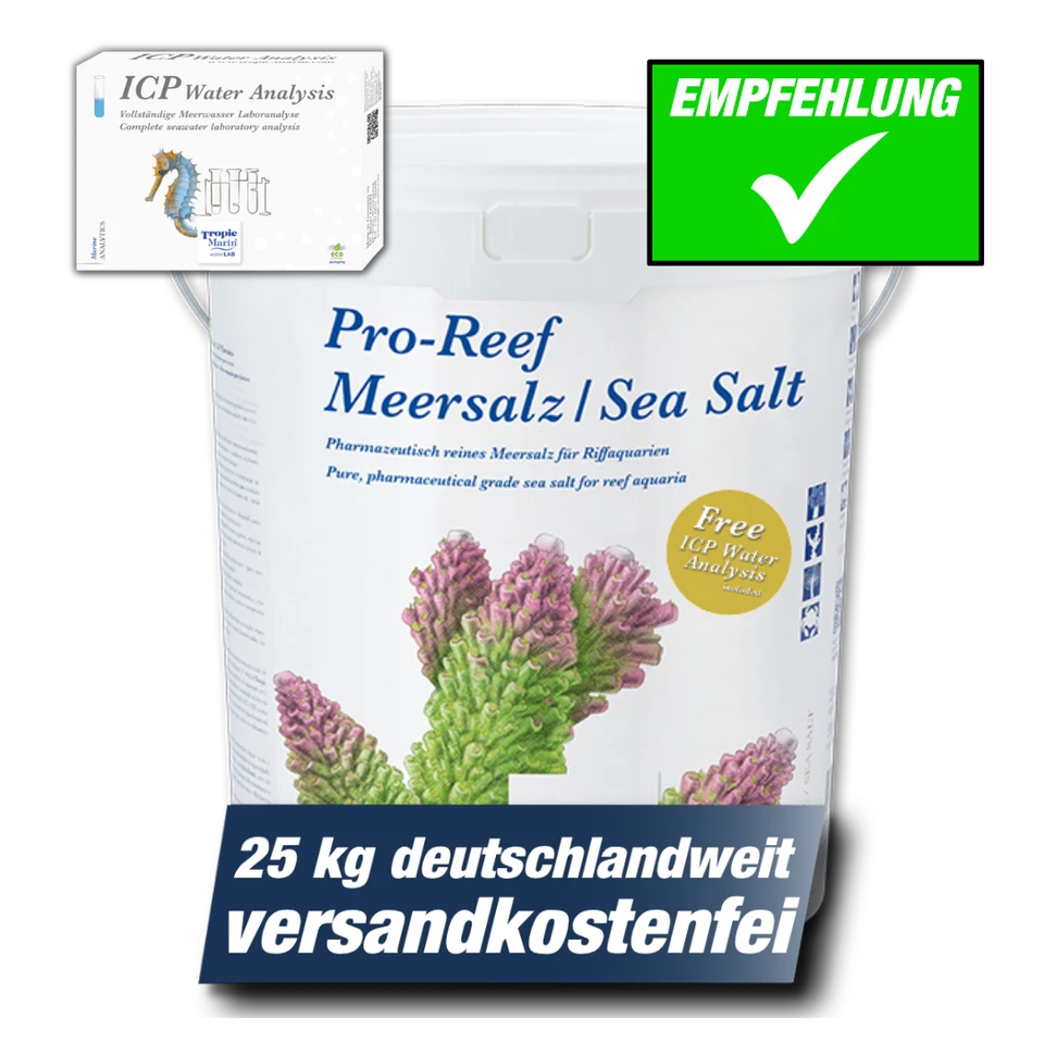 Tropic Marin PRO-REEF Meersalz 25 kg + FREE ICP