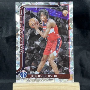 2025-26 Topps Diamante Tre Johnson III Rookie Washington Wizards #206 - Bild 1 von 2