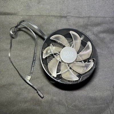 Cooler Master Ryzen AM4 AM5 Copper Core Heatsink Cooling Fan ARGB Anodized Black - Image 1 of 4