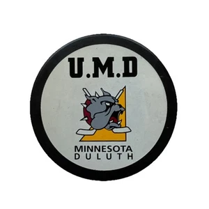 University of Minnesota Duluth Bulldogs Hockey Puck WCHA College NCAA - Picture 1 of 3
