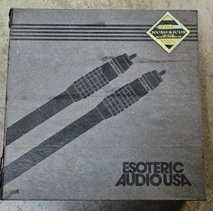 ESOTERIC Numericus Cinch Digital Koaxial Verbindungskabel Audiophil Vintage RAR - Bild 1 von 8