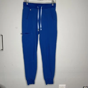 FIGS Hose Damen Small Blau Scrubs Jogger Zamora Medical Cargo Gummibund - Bild 1 von 11