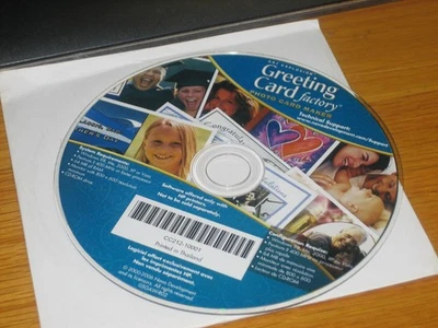 Art Explosion Greeting Card Factory Photo Card Maker CD Windows Version - Image 1 of 3