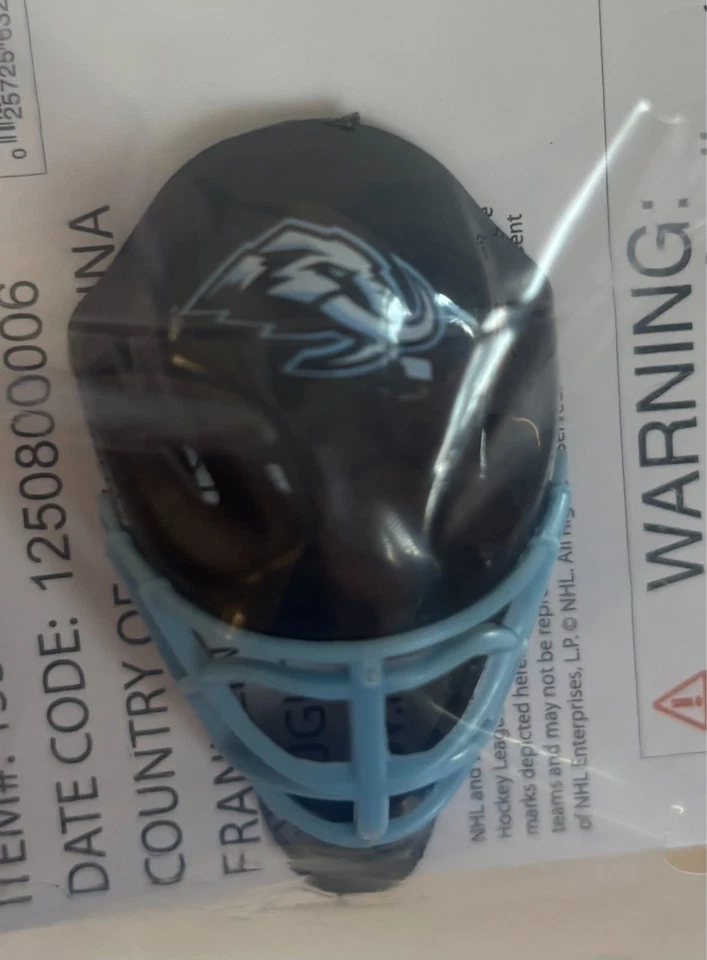 Franklin micro goalie mask singles (including Utah Mammoth) - Image 1 of 1