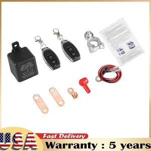Relay Master Kill Cut-off Switch Wireless Dual Remote 12V Wireless Dual Remote - Foto 1 di 13