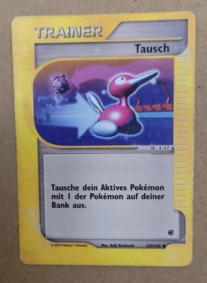 Trainer Tausch 157/165 - Common - Expedition - 2002 - Bild 1 von 2