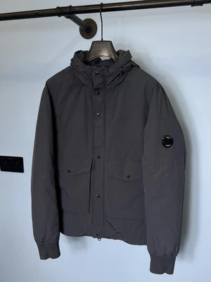 Medium C.P. Company Blue Micro-M Down Coat  - Image 1 of 4