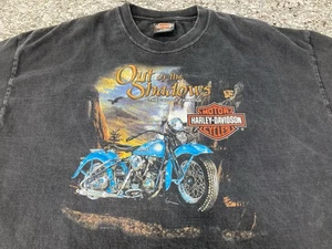 Camisa Harley Davidson Call Of The Wild Hampton Road Newport News VA Vintage 2001 - Imagen 1 de 8