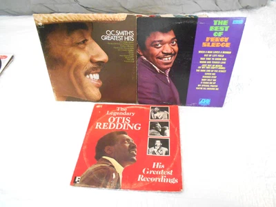 The Legendary Otis Redding Best Of Percy Sledge O.C. Smith Greatest Hits LP Lot Foto 1 de 2