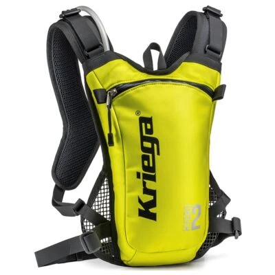 Kriega Hydro 2 Trink-Rucksack lime 2 Liter Motocross/Enduro - Bild 1 von 4