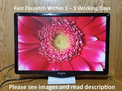 ViewSonic LED 22” inch Full HD 1920x1080 DVI VGA Widescreen Monitors. Viewsonic  - Image 1 of 4