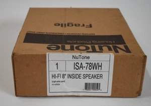 NEU Nutone ISA-78WH HiFi 8" Innenlautsprecher hellweiß Panel - Bild 1 von 3