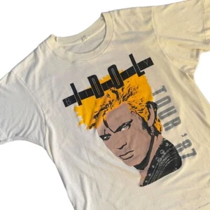 RARA Camisa Billy Idol Whiplash Smile Tour S-5XL NZ281 - Imagen 1 de 5