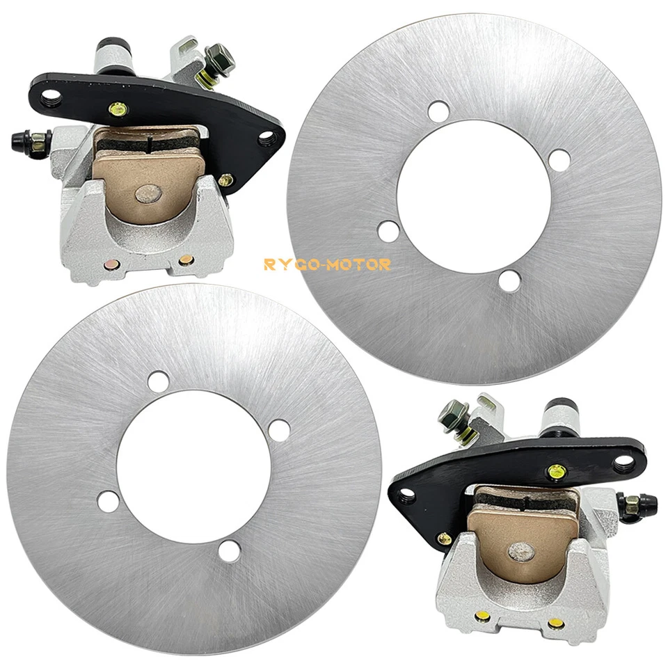 Front Brake Calipers & Disc Rotor for Suzuki Eiger 400 Vinson 500 LTA/LTF400 500 - Изображение 1 из 4