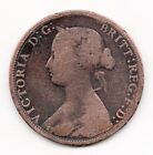 1871 Victorian Half Penny Very Rare Date
