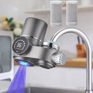 Faucet Mount Water Filters, Tap Water Purifier Systems for Sink Kitchen Faucets - Picture 1 of 16