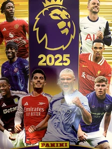 Colección de pegatinas Panini Premier League 2025 #1 - #225 2024/25 a elegir - Imagen 1 de 226
