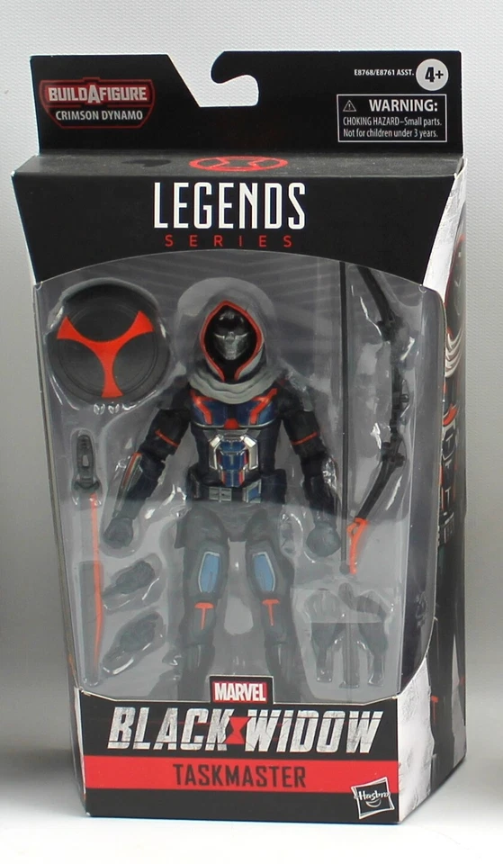 Boneco de ação Marvel Black Widow Legend Series Taskmaster  - Imagem 1 de 2