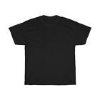 New Unisex Tee Shirt For Men's Adult Daily Used Heavyweight Cotton T-Shirt