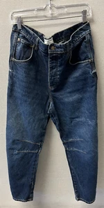 Free People Women's We The Free Good Luck High Rise Barrel Jeans Size 30 - Picture 1 of 7