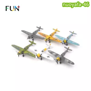 Juguete de exhibición militar 1:48 WW2 BF-109 Pirate Fighter 4D ensamblado modelo de avión hágalo usted mismo - Imagen 1 de 13