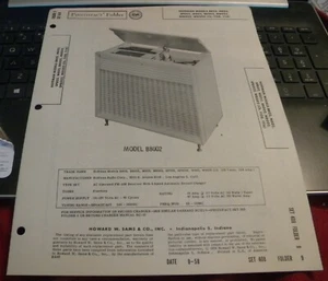 HOFFMAN AM-FM-PHONO COMBO RECEIVER - 8 MODELS (SAMS PHOTOFACT 408-9) - Picture 1 of 1