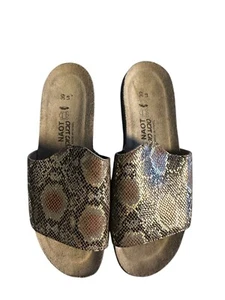 NAOT Snake Skin Pattern Slide Sandal Size 39  - Picture 1 of 5