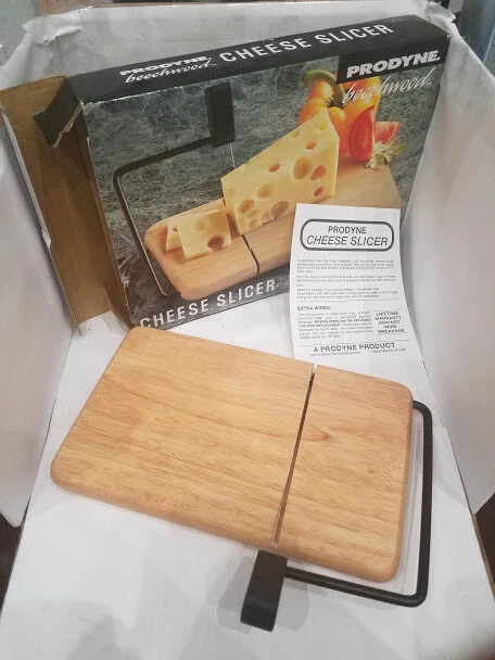 Cortadora de queso de haya gruesa Prodyne Foto 1 de 1