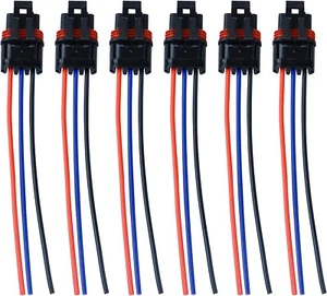 6pcs Pulse Power Bar Connector Pigtail for 2018 Polaris Range Crew XP 1000R - Picture 1 of 7