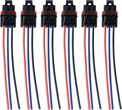 6pcs Pulse Power Bar Connector Pigtail for 2018 Polaris  Range Crew XP 1000R - Image 1 of 4