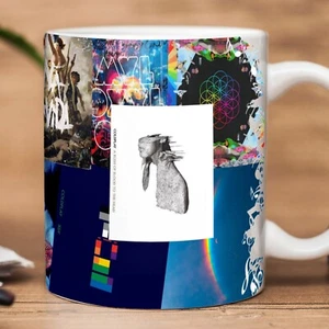 Coldplay Albums Mug / Gift. Collage or Montage Aesthetic. Original Artwork - Picture 1 of 4
