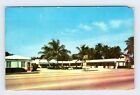 Grand Motel Dania Florida Vintage Postcard Bry11