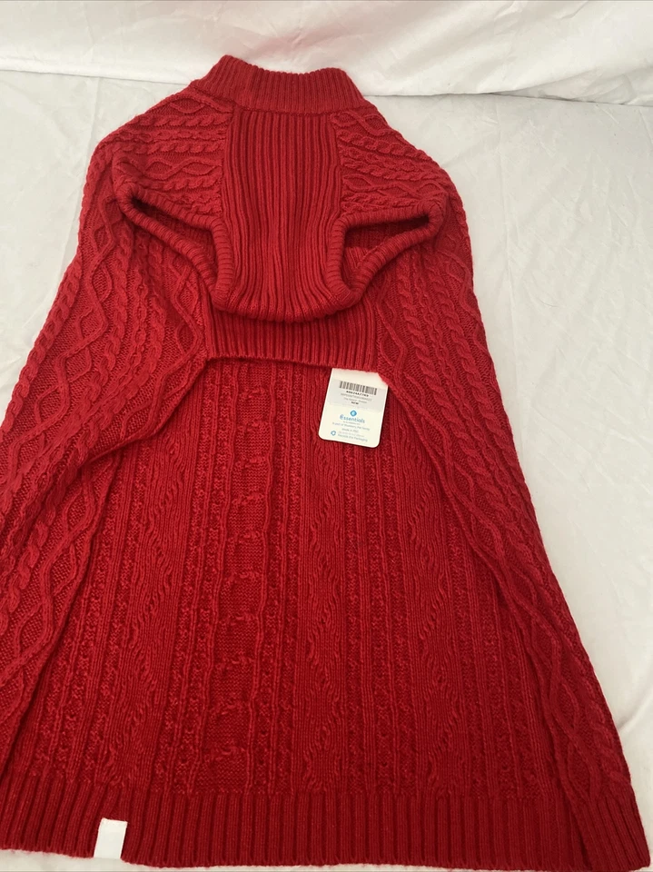 Blueberry Pet Essentials Pullover Dog Sweater - Red Danger- 22" Back Length - Image 1 of 4