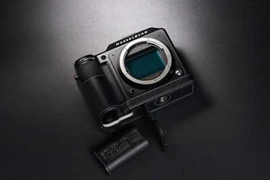 Funda protectora de cuero genuino con media cámara para Hasselblad X2D 100C - Imagen 1 de 42
