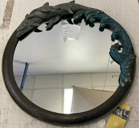 New Bronze Dolphin Mirror - SPI Home Collection Cover