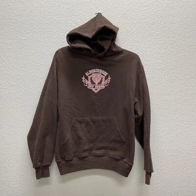 Sudadera con capucha marrón Albuquerque Nuevo México para mujer pequeña globo aerostático festival Foto 1 de 4