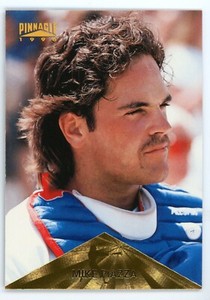 1996 Pinnacle Mike Piazza Card #4 HOF