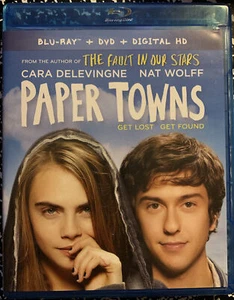 Paper Towns (Blu-ray 2015) Blu-ray Like New. No DVD π No Digital. - Picture 1 of 4