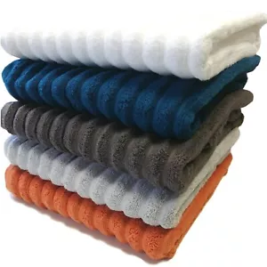 Luxury towels 100% zero twist cotton super soft 600 GSM  hand bath towel sheet - Picture 1 of 13