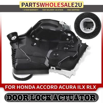 Actuador de bloqueo de puerta delantero izquierdo con pestillo para Honda Accord CR-V Acura ILX RLX Foto 1 de 4