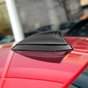 GLOSS BLACK Roof Shark Fin Antenna Aerials Cover For BMW F20 F21 F45 G01 F15 F16 - Picture 1 of 5