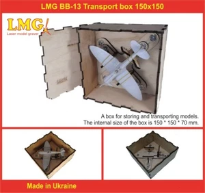 Caja de transporte 150x150 LMG BB-13 1/72 - Imagen 1 de 6