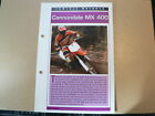 FM63- CANNONDALE MX 400 MINI POSTER AND INFO MOTORCYCLE,MOTORRAD,BIKE MOTORFIETS