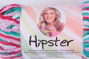 Hipster Yarn 3-Pack Bamboo Rayon Deborah Norville Roses Color Skien Super Soft - Picture 1 of 2