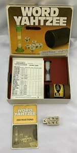1978 Word Yahtzee Game by Milton Bradley Complete in Very Good Cond FREE SHIP - Picture 1 of 5