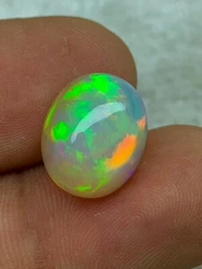 4.90ct- Natural Ethiopian Welo Opal, Fire Opal, Opal, Snakeskin Opal, Opal for - Picture 1 of 11
